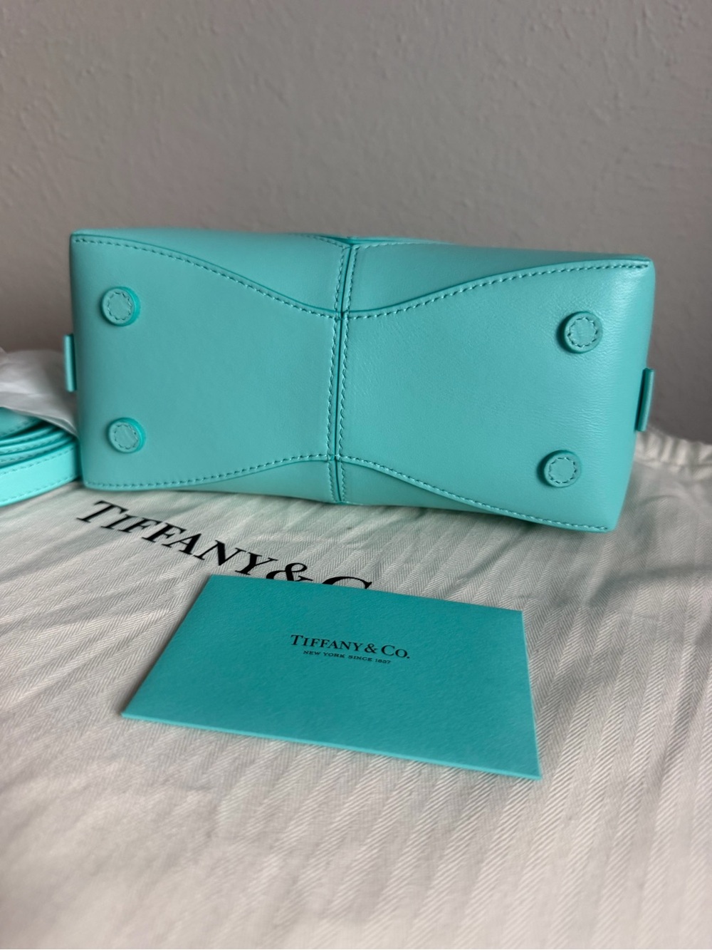 Tiffany & Co. Tiffany Blue Quilted Heart Mini Top-Handle Bag - Picture 9 of 12